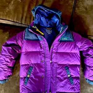 Girls winter LLBean 3-in-1 coat.